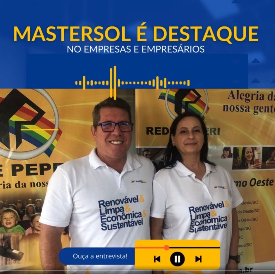 Mastersol  destaque no Empresas e Empresrios!